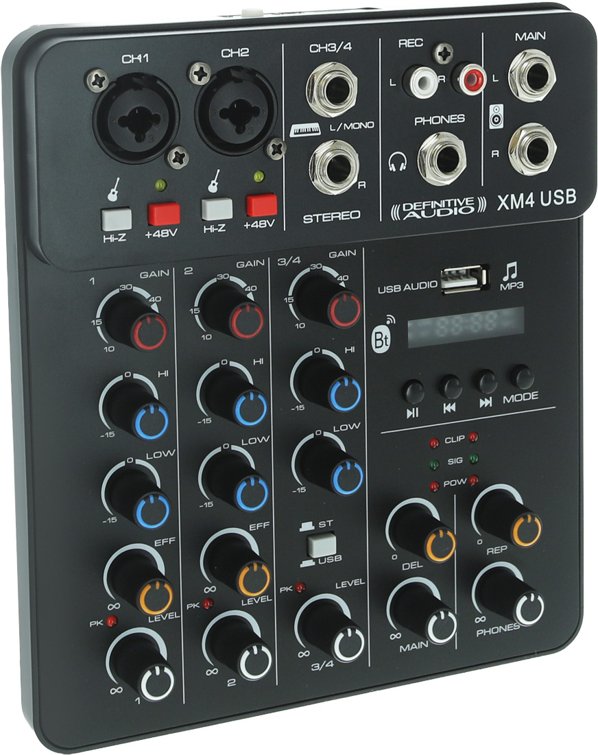 Definitive Audio Xm4 Usb - Analoge Mengtafel - Main picture