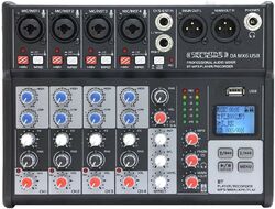 Analoge mengtafel Definitive audio DA MX 6 USB