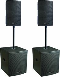 Pa systeem set Definitive audio Koala Neo 2400 Quad