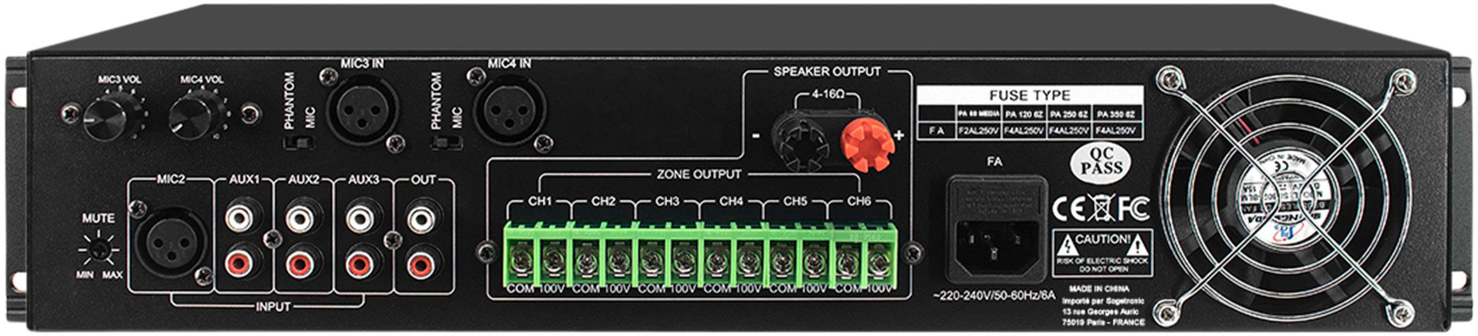 Definitive Audio Pa 250 6z - Multi-kanalen krachtversterker - Variation 1