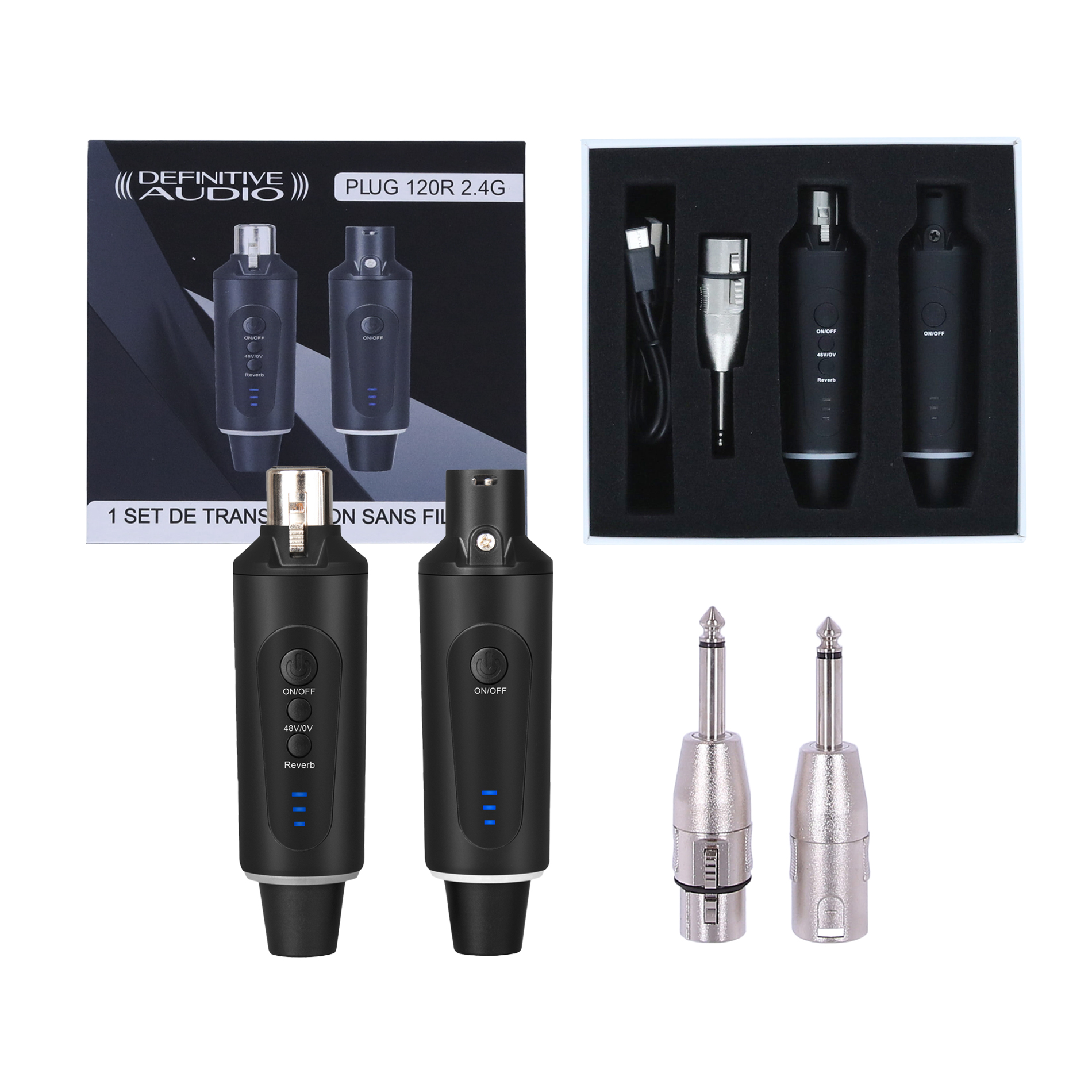 Definitive Audio Plug 120r 2.4g - Draadloze zender-ontvanger Systeem - Variation 6