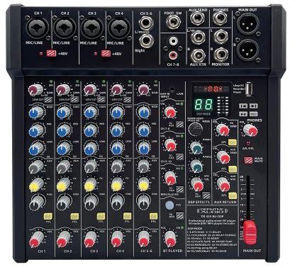 Definitive Audio Tm 433 Bu-dsp - Analoge Mengtafel - Variation 7