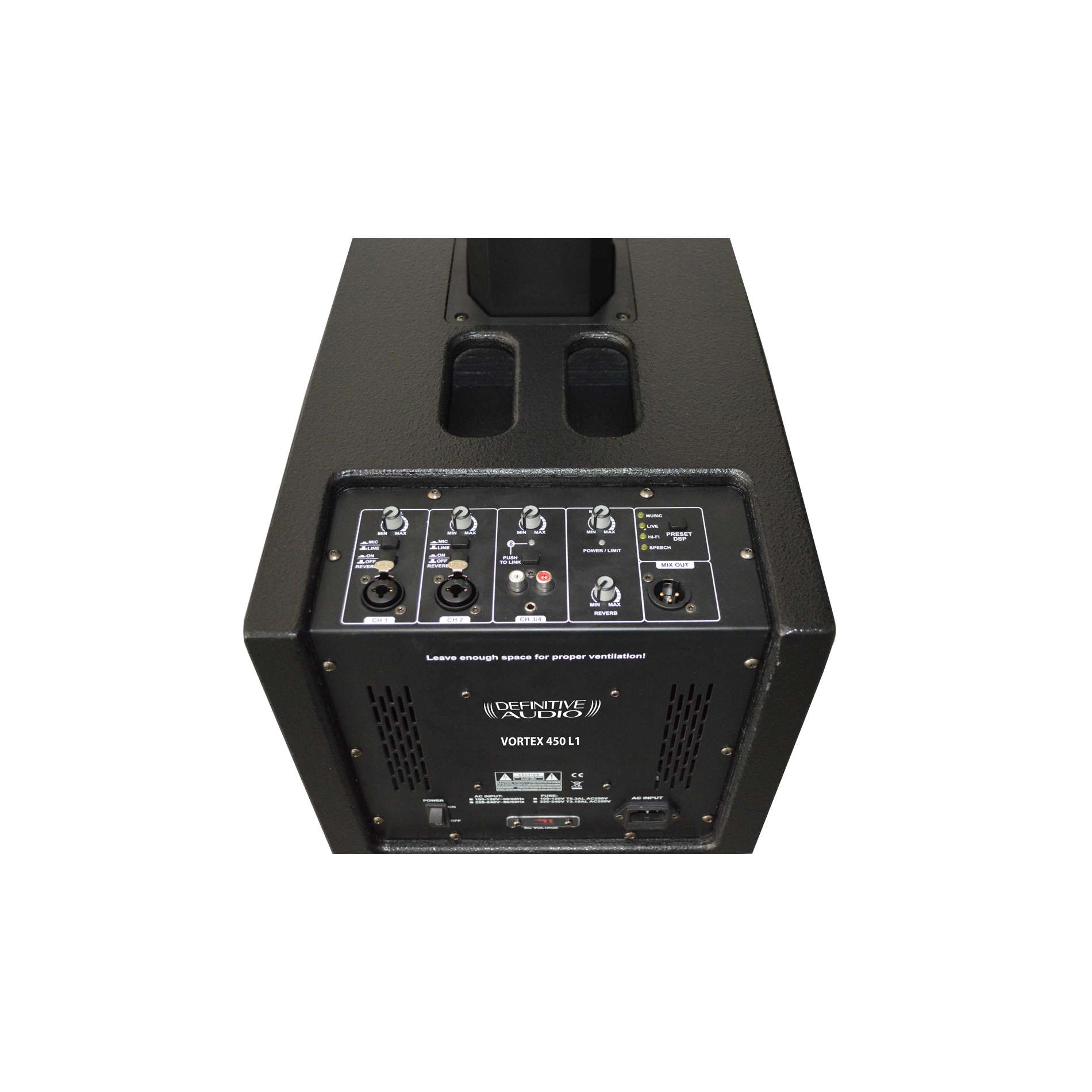 Definitive Audio Vortex 450 L1 - Kolommensysteem - Variation 2
