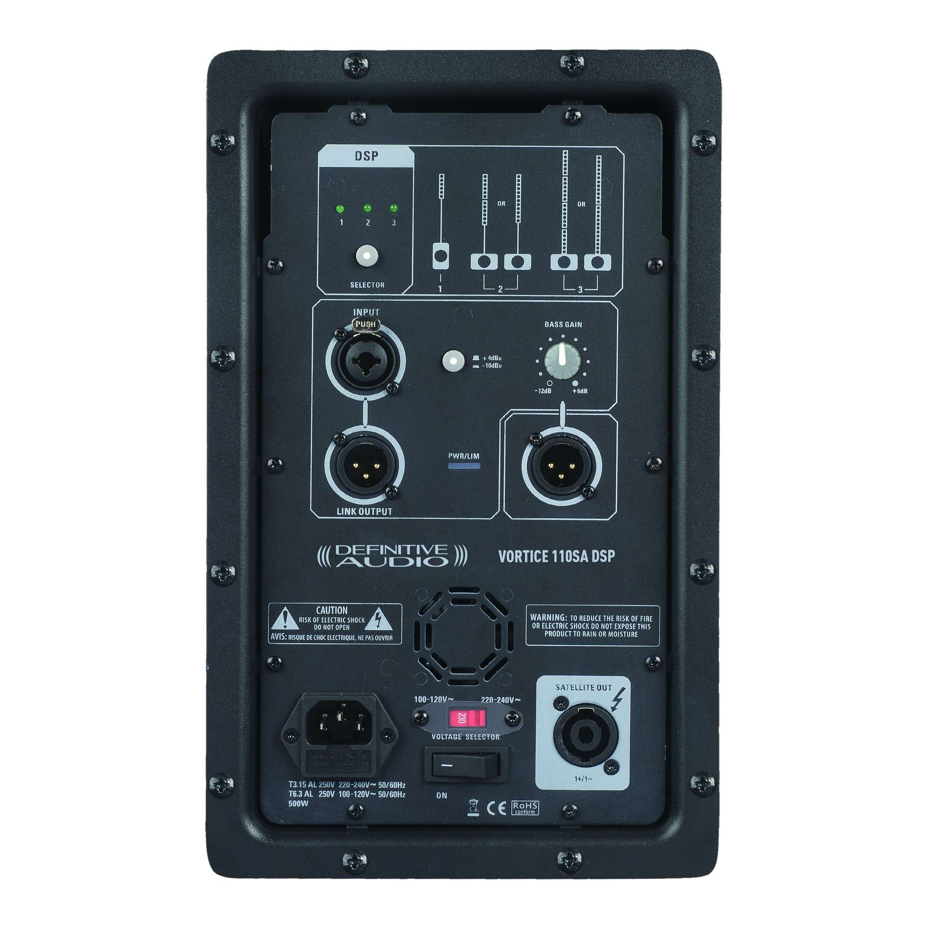 Definitive Audio Vortice 110sa Dsp - Actieve subwoofer - Variation 1