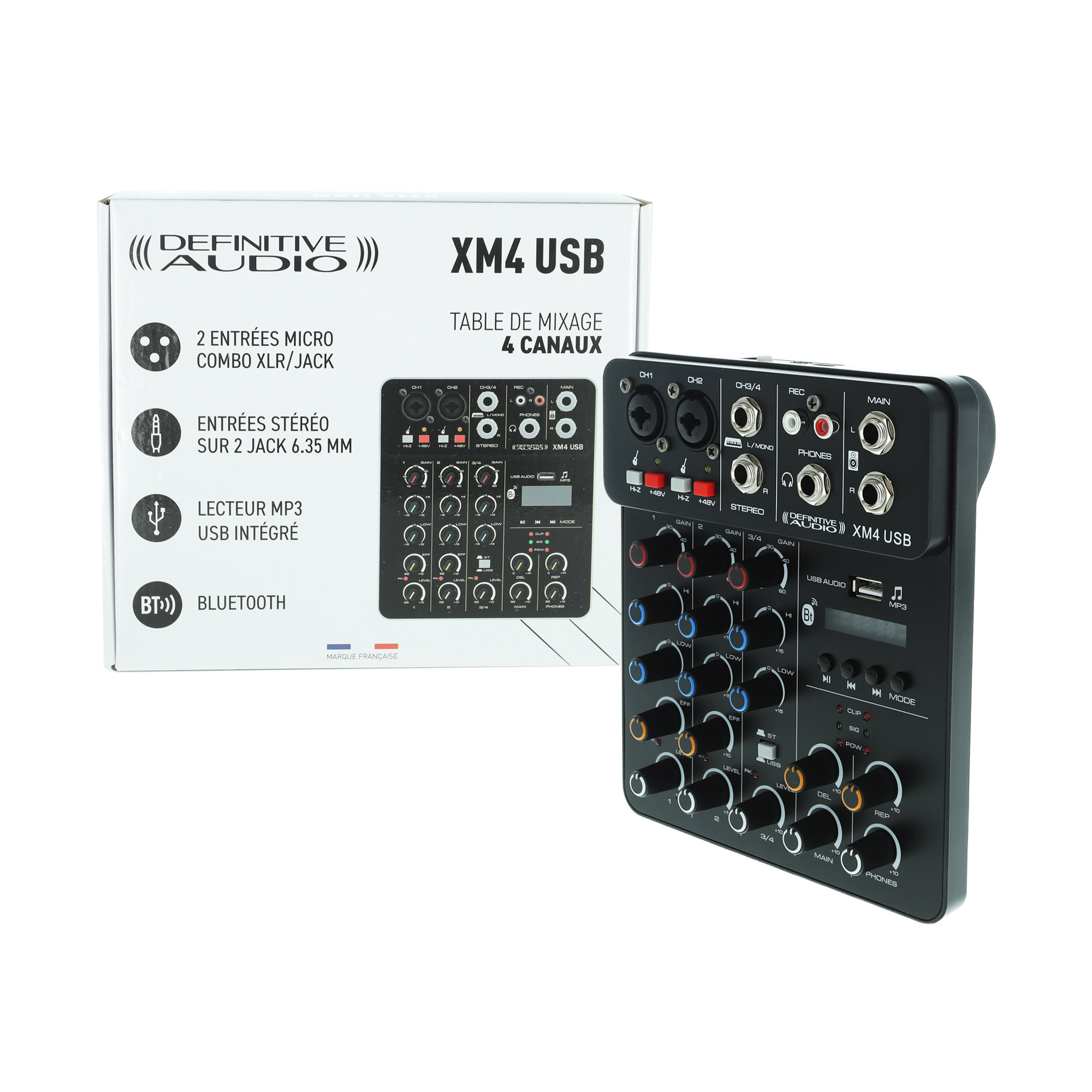 Definitive Audio Xm4 Usb - Analoge Mengtafel - Variation 7