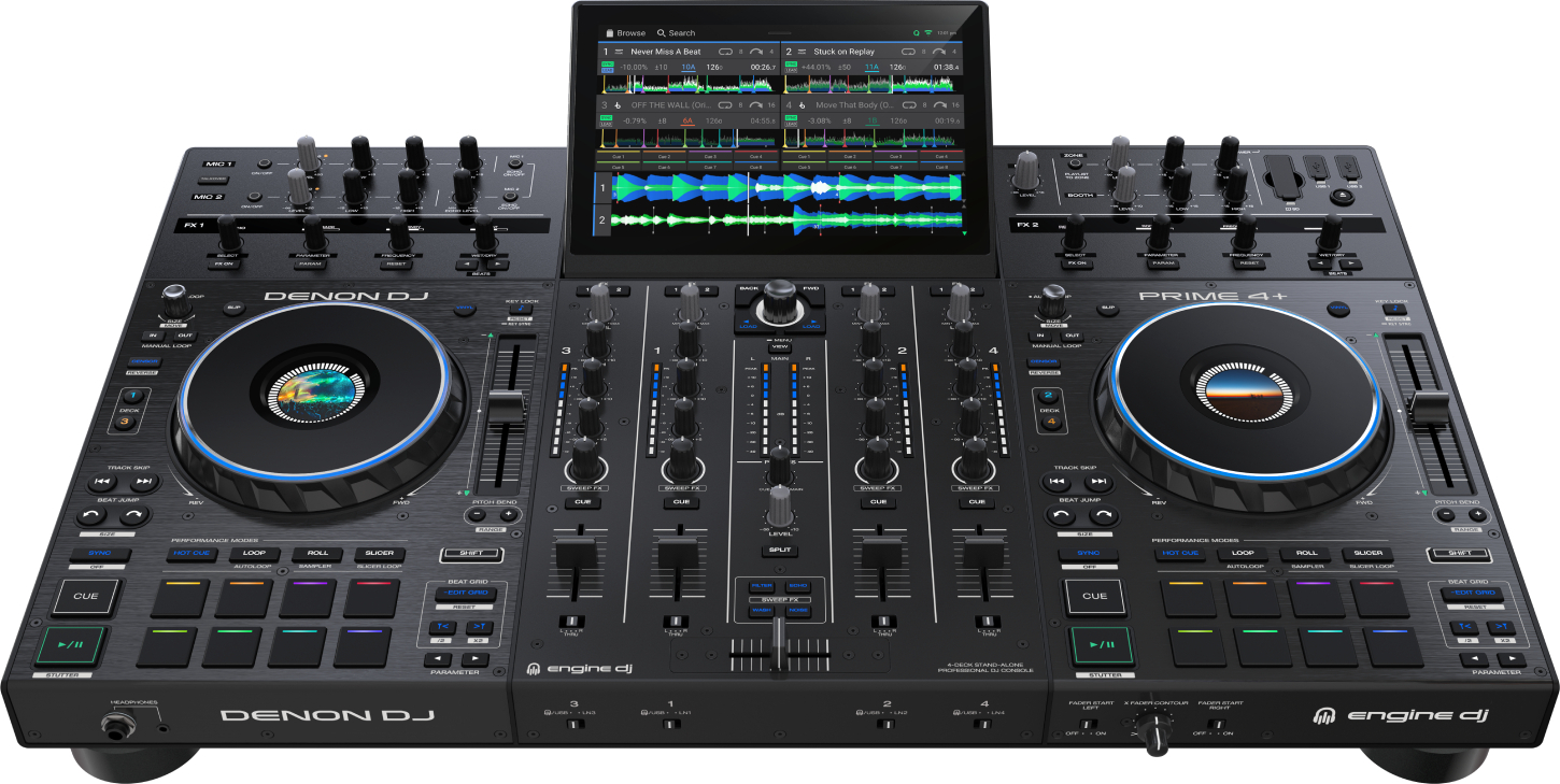 Denon Dj Prime 4 + - Standalone DJ Controller - Main picture