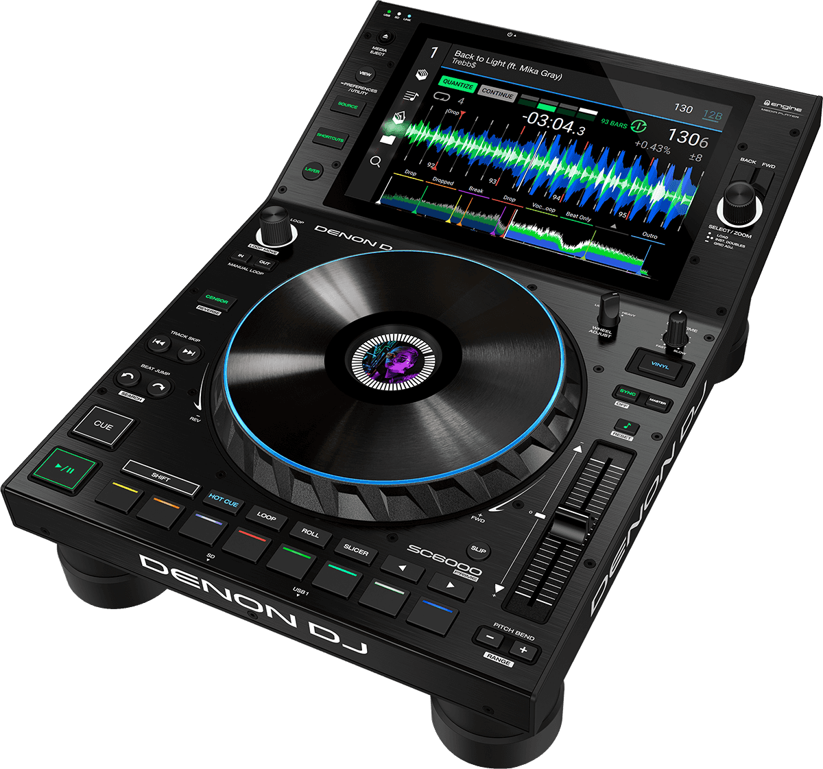 Denon Dj Sc 6000 - MP3 & CD Draaitafel - Main picture