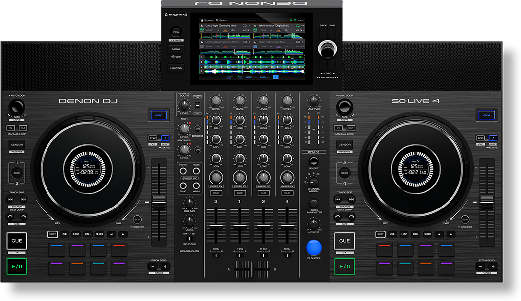 Denon Dj Sc Live 4 - Standalone DJ Controller - Main picture