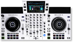 Standalone dj controller Denon dj SC LIVE 4 White Edition