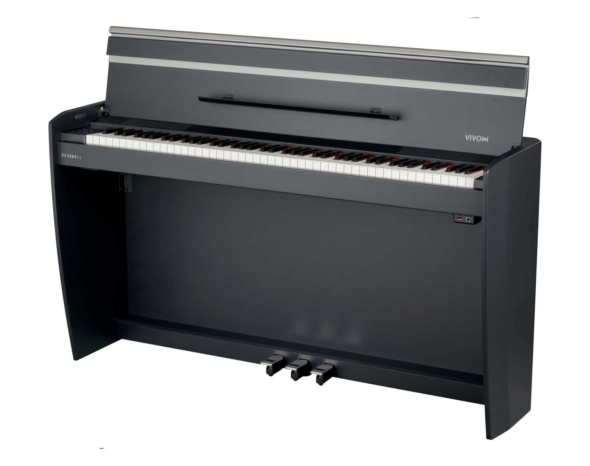 Dexibell Vivo H6 Bk - Noir - Digitale piano met meubel - Variation 4