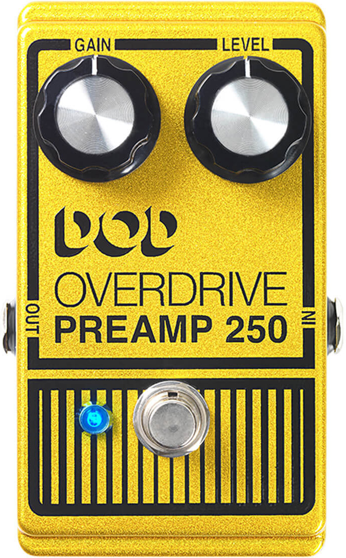 Digitech Dod Overdrive Preamp 250 Reissue - Overdrive/Distortion/fuzz effectpedaal - Main picture
