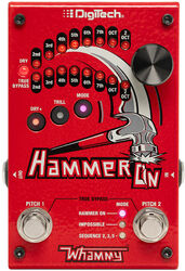 Harmonizer effect pedaal Digitech Hammer On