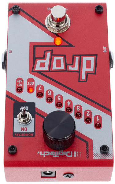 Digitech The Drop - Harmonizer effect pedaal - Variation 1