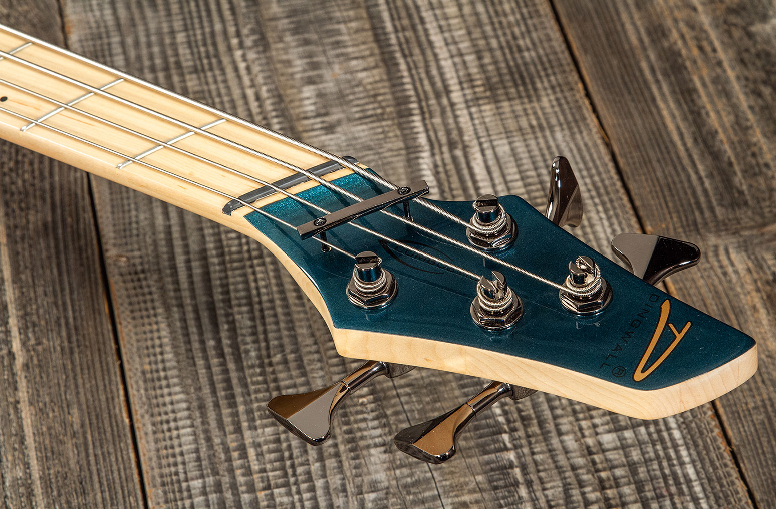 Dingwall Adam Nolly Getgood Ng2 4c Signature 2pu Active Mn - Black Forest Green - Solid body elektrische bas - Variation 7