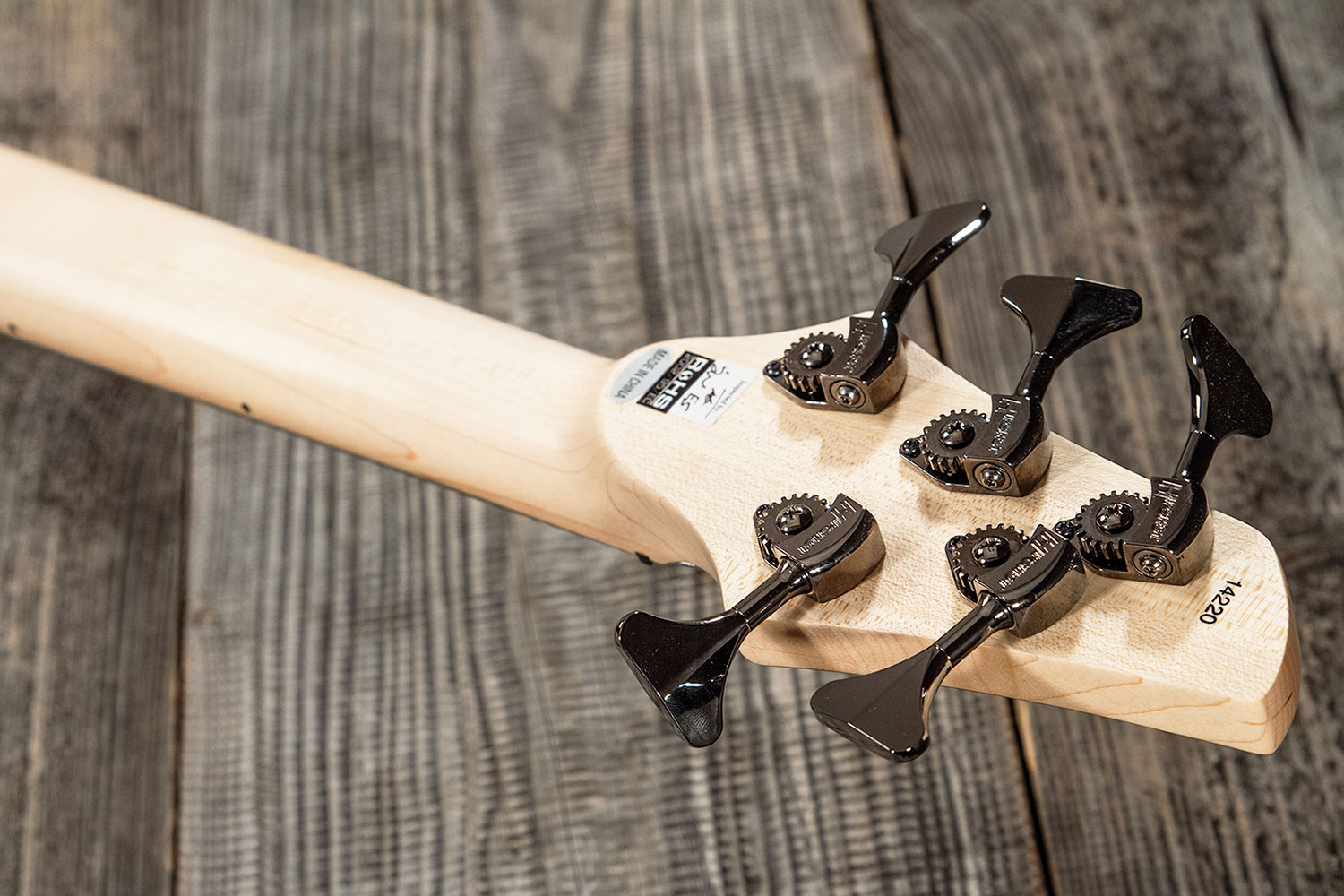 Dingwall Adam Nolly Getgood Ng2 5c Sig Active Mn +housse - Metallic Black - Solid body elektrische bas - Variation 7