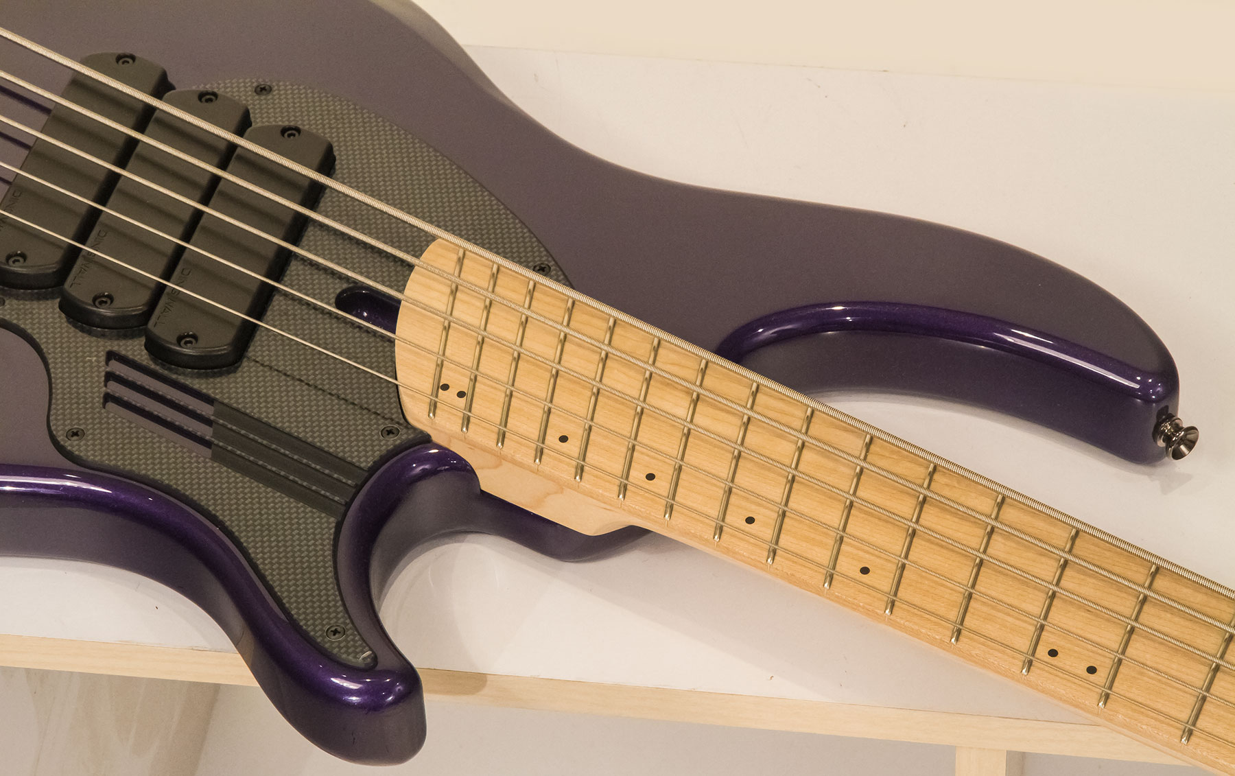 Dingwall Adam Nolly Getgood Ng3 5c Signature 3pu Active Mn - Purple Metallic - Solid body elektrische bas - Variation 3