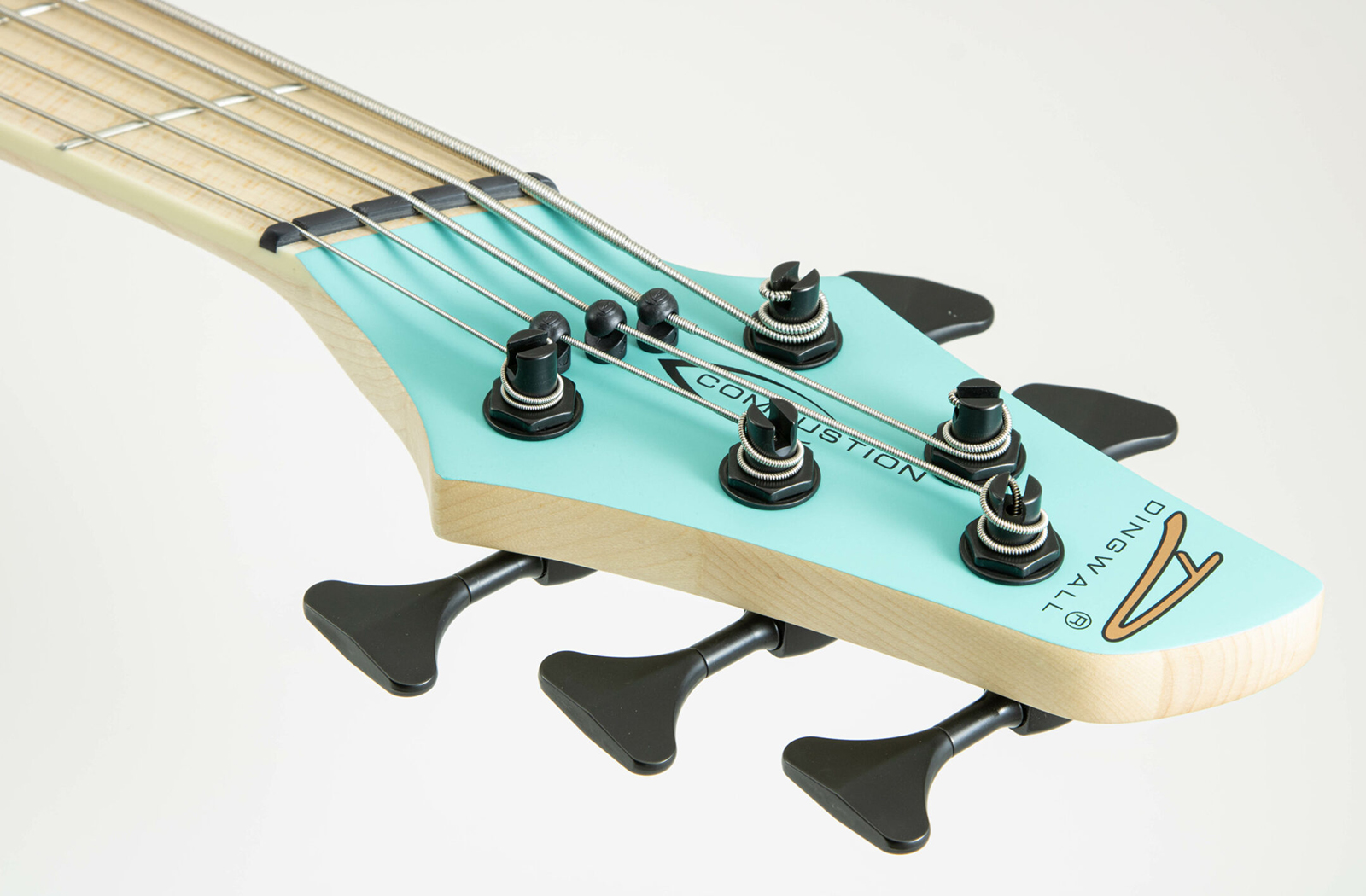 Dingwall Adam Nolly Getgood Ng3 5c Signature 3pu Active Mn - Matte Celestial Blue - Solid body elektrische bas - Variation 7