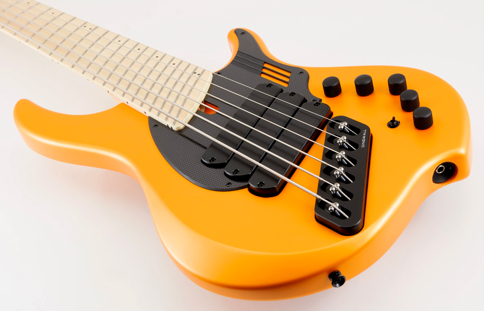 Dingwall Adam Nolly Getgood Ng3 6c Signature 3pu Active Mn - Matte Lambo Orange - Solid body elektrische bas - Variation 3