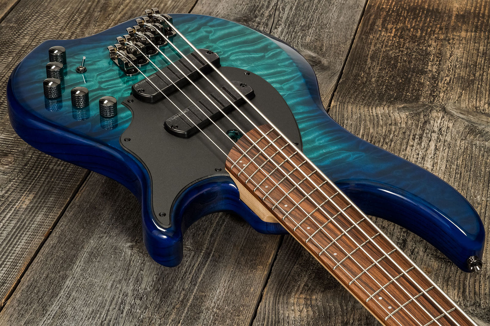 Dingwall Combustion Cb2 5c 2pu Active Pf - Whalepool Burst - Solid body elektrische bas - Variation 2
