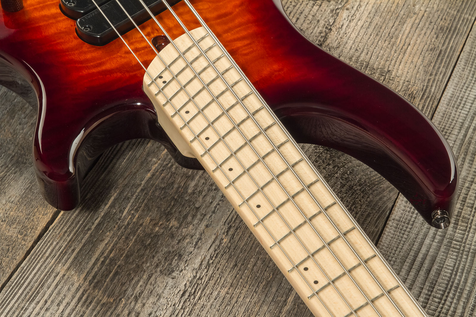 Dingwall Combustion Cb3 5c 3pu Active Mn - Vintage Burst Gloss - Solid body elektrische bas - Variation 4