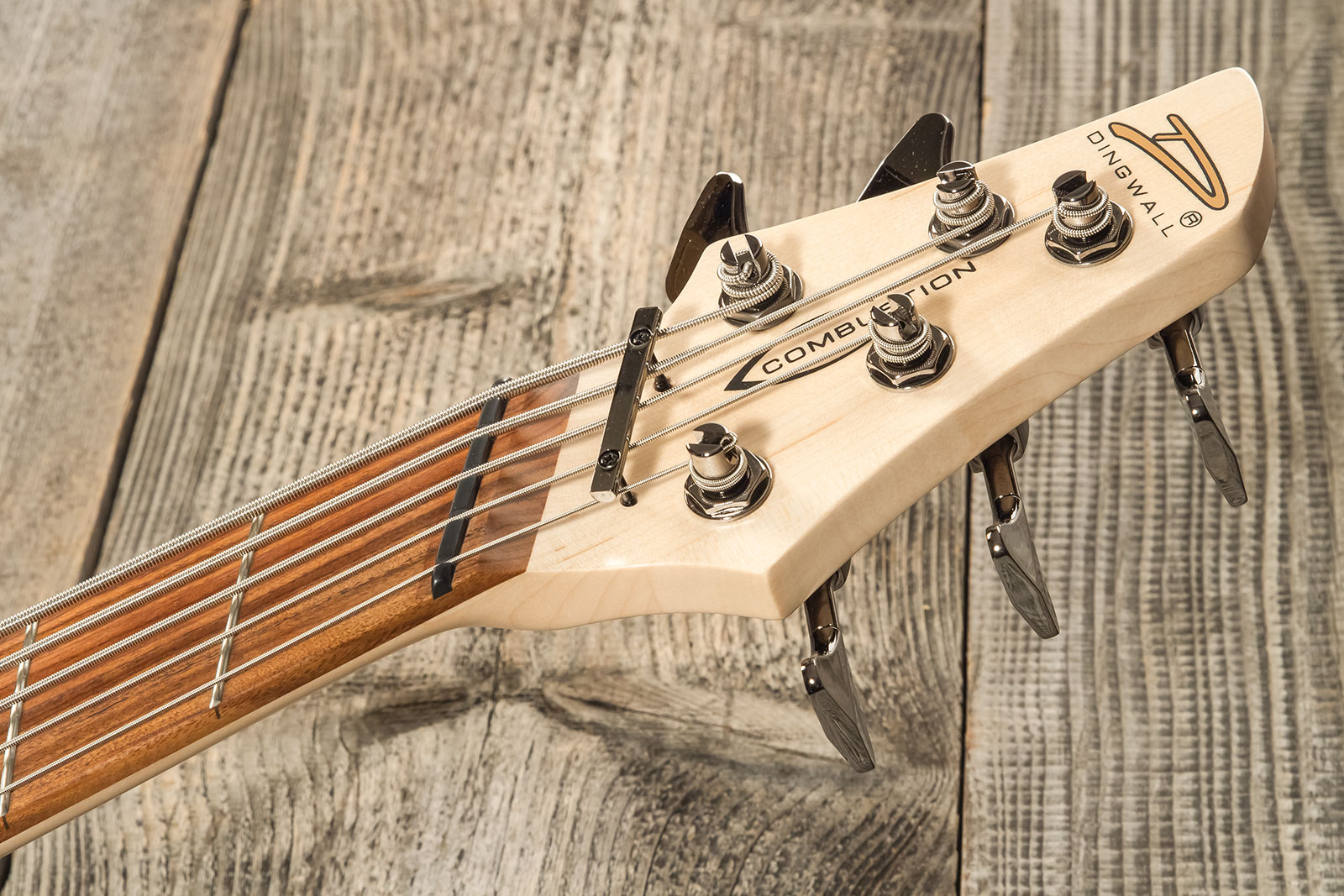 Dingwall Combustion Cb3 5c 3pu Active Pf - Natural Gloss - Solid body elektrische bas - Variation 10