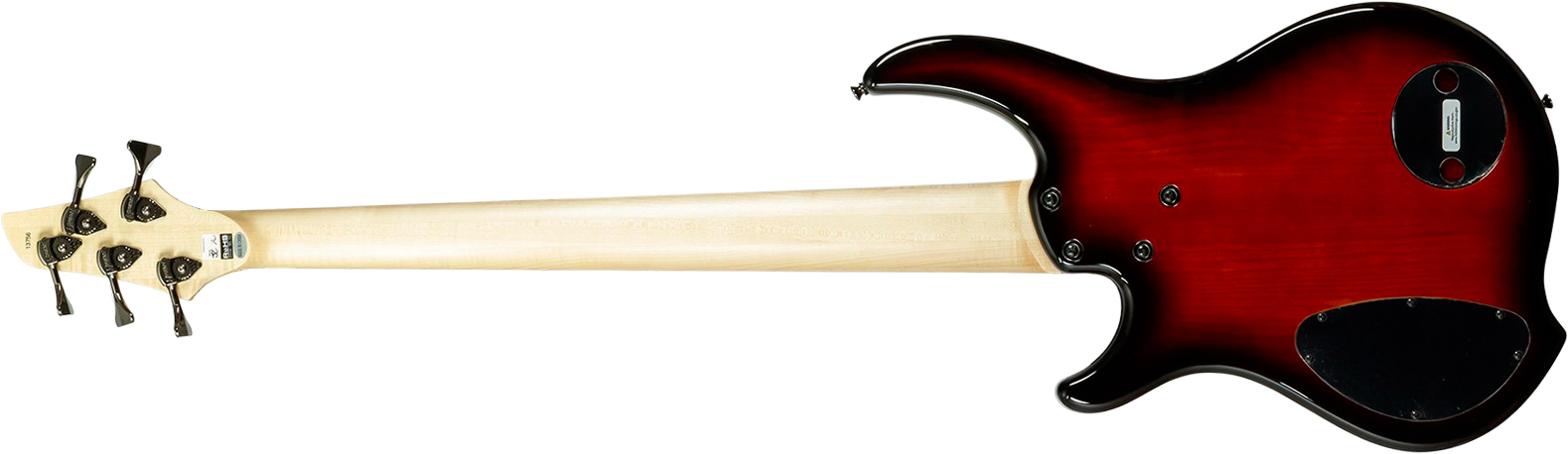 Dingwall Combustion Cb3 5c 3pu Active Pf - Vintage Burst Gloss - Solid body elektrische bas - Variation 9