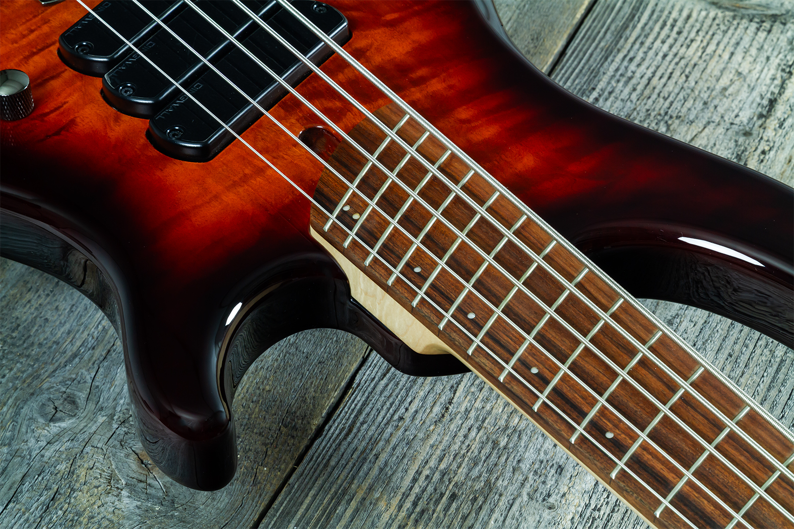 Dingwall Combustion Cb3 5c 3pu Active Pf - Vintage Burst Gloss - Solid body elektrische bas - Variation 12