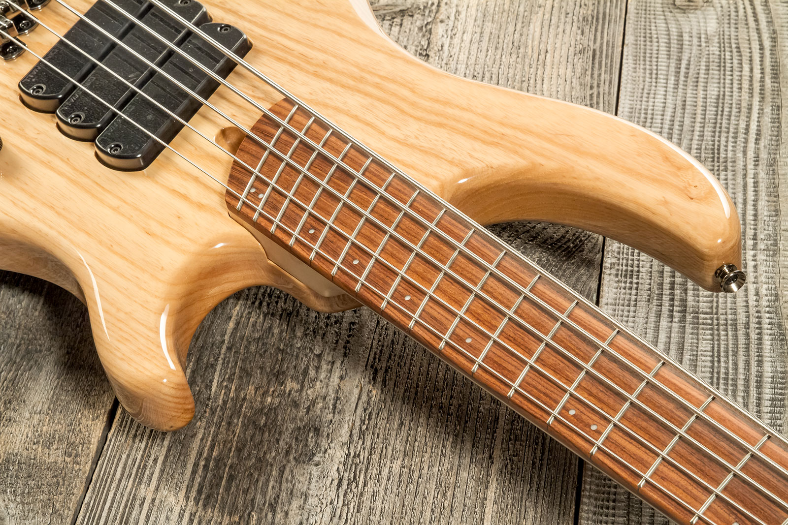 Dingwall Combustion Cb3 5c 3pu Active Pf - Natural Gloss - Solid body elektrische bas - Variation 6