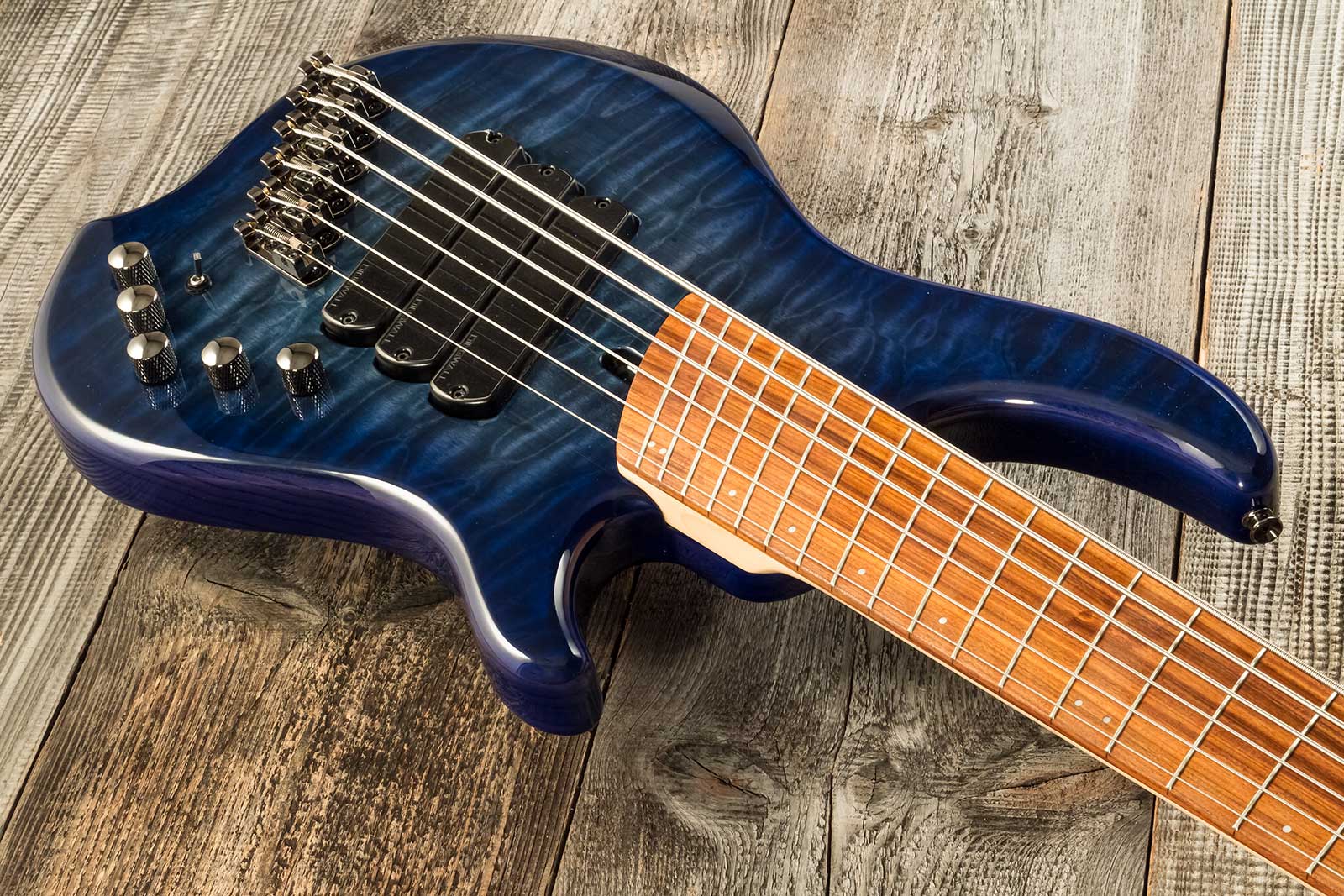 Dingwall Combustion Cb3 6c 3pu Active Pf - Indigo Burst - Solid body elektrische bas - Variation 2