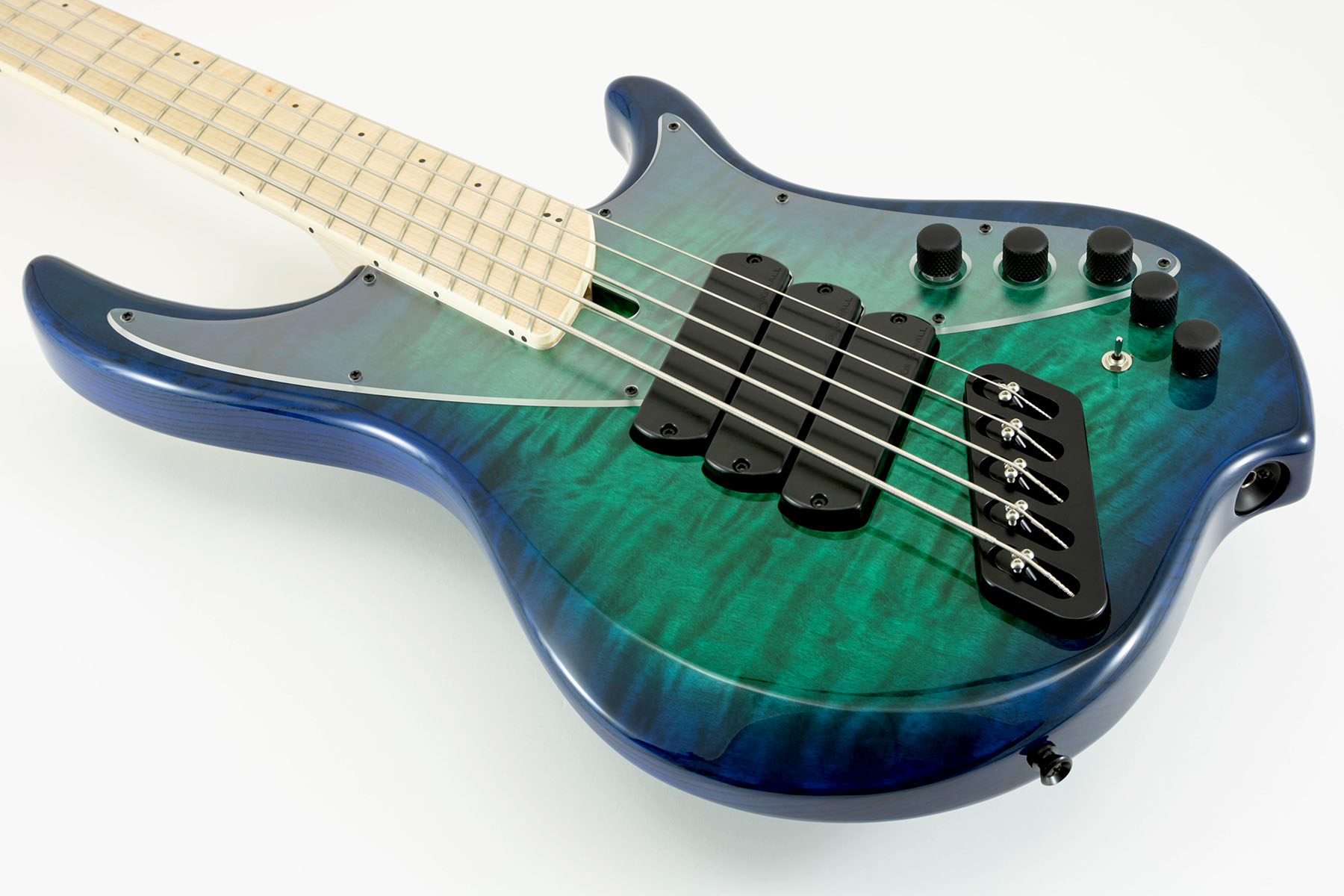 Dingwall Combustion Nashville Cn3 5c 3pu Active Mn - Whalepool Burst - Solid body elektrische bas - Variation 2