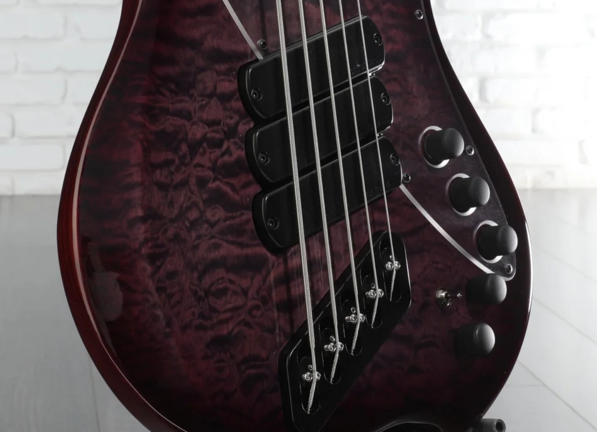 Dingwall Combustion Nashville Cn3 5c 3pu Active Mn - Ultraviolet Burst - Solid body elektrische bas - Variation 4