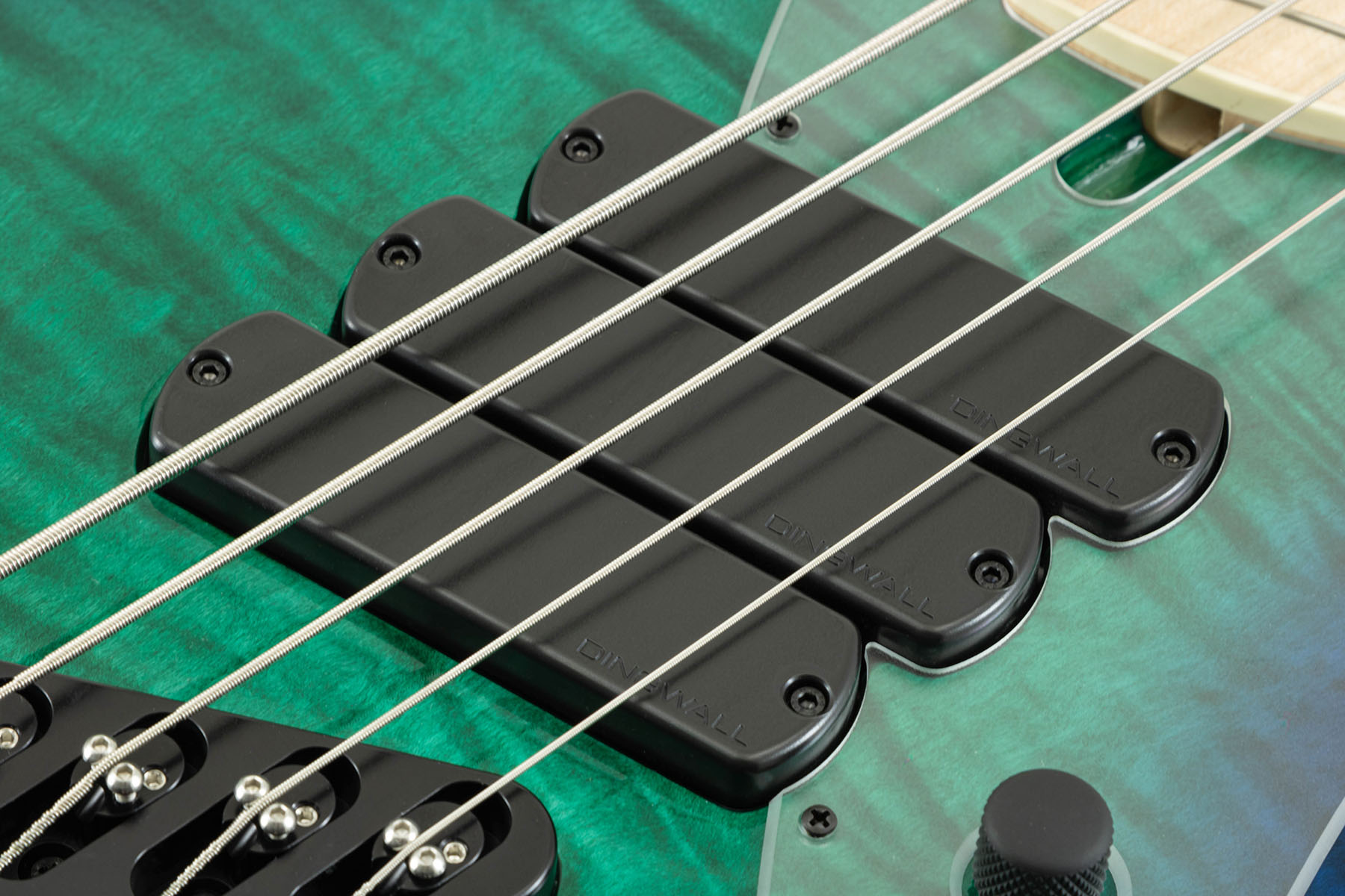 Dingwall Combustion Nashville Cn3 5c 3pu Active Mn - Whalepool Burst - Solid body elektrische bas - Variation 4