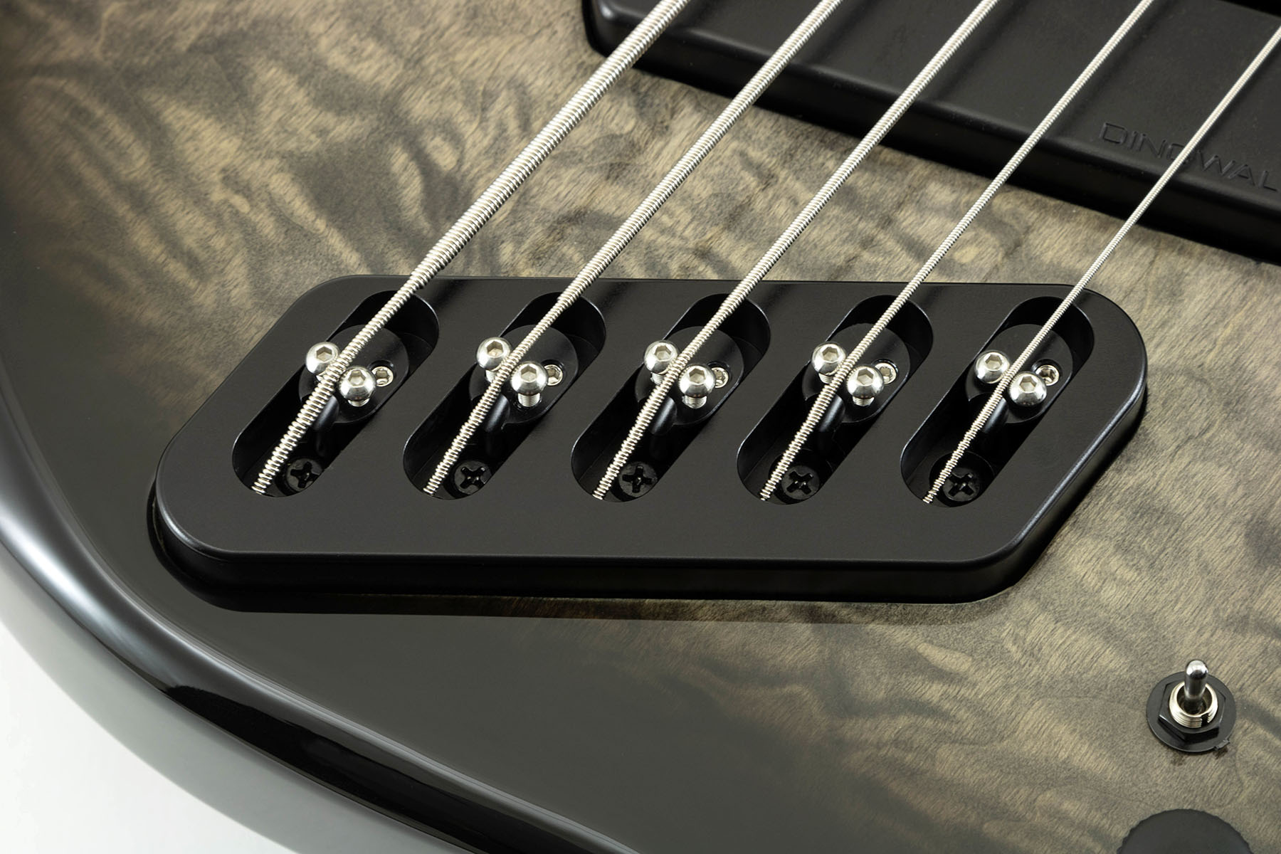 Dingwall Combustion Nashville Cn3 5c 3pu Active Pf - 2-tone Black Burst - Solid body elektrische bas - Variation 3