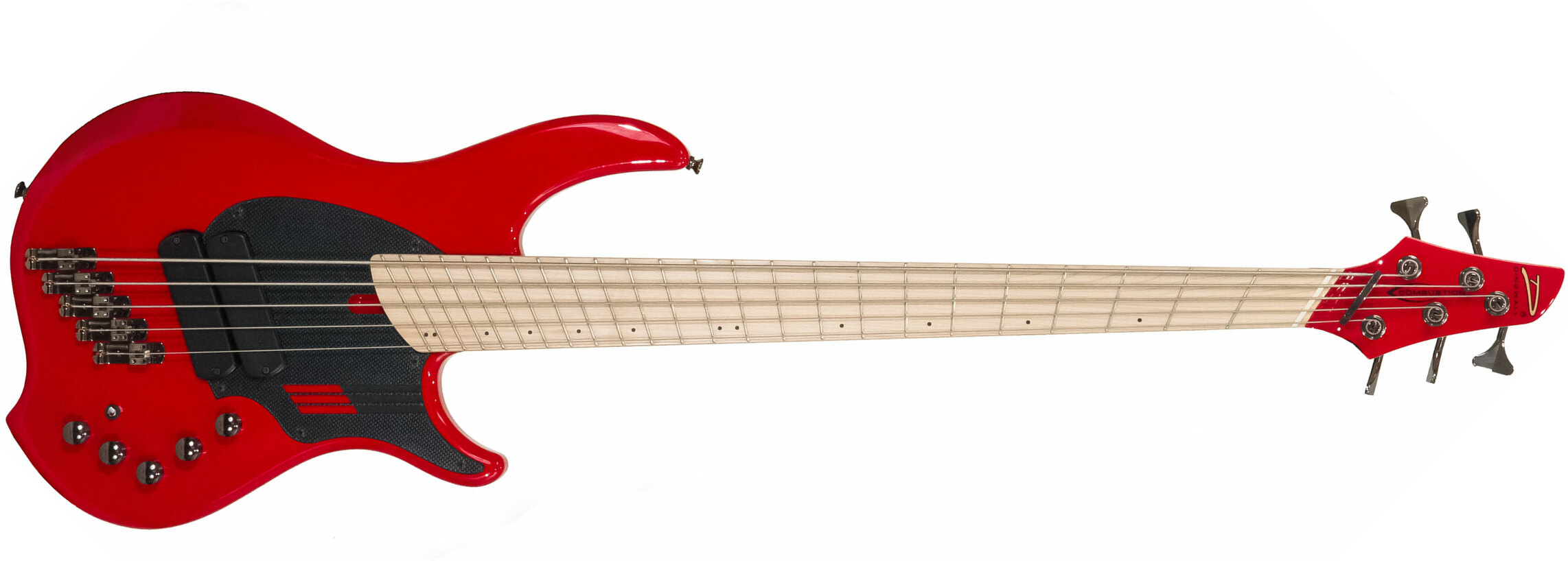 Dingwall Adam Nolly Getgood Ng2 5c Signature 2pu Active Mn - Ferrari Red - Solid body elektrische bas - Main picture