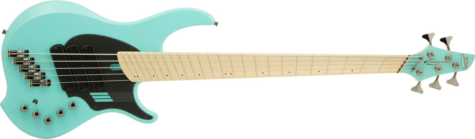 Dingwall Adam Nolly Getgood Ng3 5c Signature 3pu Active Mn - Matte Celestial Blue - Solid body elektrische bas - Main picture