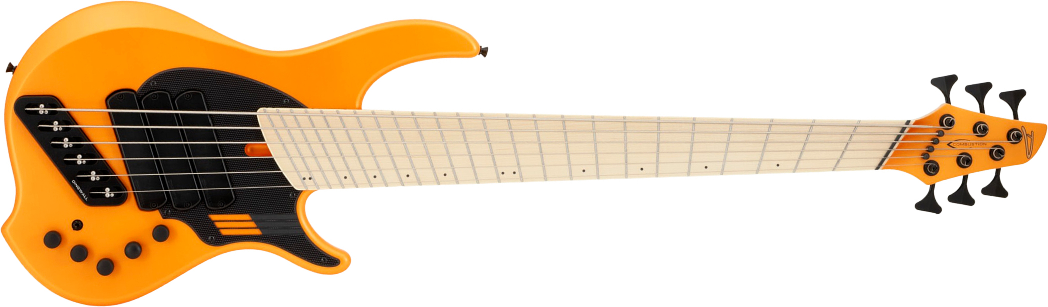 Dingwall Adam Nolly Getgood Ng3 6c Signature 3pu Active Mn - Matte Lambo Orange - Solid body elektrische bas - Main picture