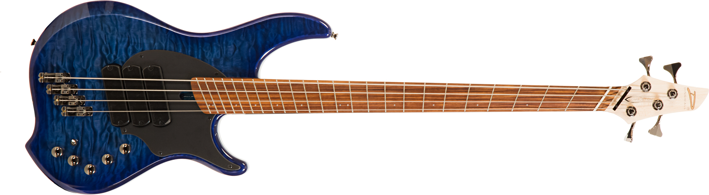 Dingwall Combustion Cb3 4c 3pu Active Pf - Indigo Burst - Solid body elektrische bas - Main picture