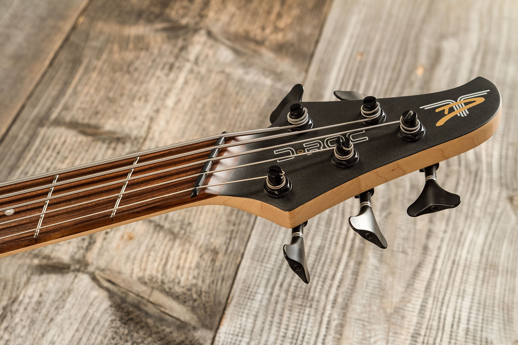 Dingwall D-roc Standard-3 5c 3pu Active Pf - Black Matte - Solid body elektrische bas - Variation 8