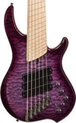 Solid body elektrische bas Dingwall Combustion 6 3-Pickups (MN) - Ultraviolet