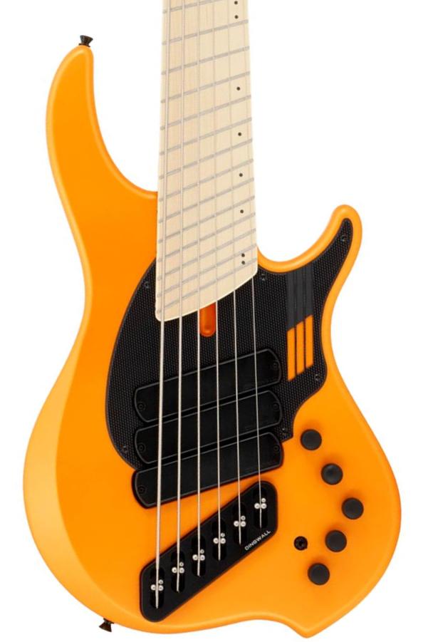 Solid body elektrische bas Dingwall Adam Nolly Getgood NG3 3-Pickups (6-String) - Matte lambo orange
