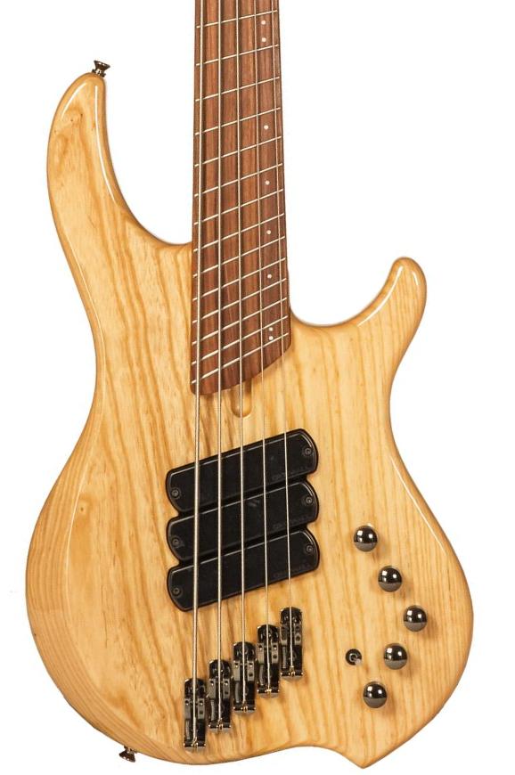 Solid body elektrische bas Dingwall Combustion 5 3-Pickups (PF) - Natural gloss