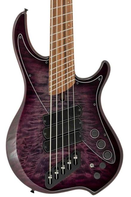 Nashville Combustion 3-Pickups (5-String, PF) - Ultraviolet Burst