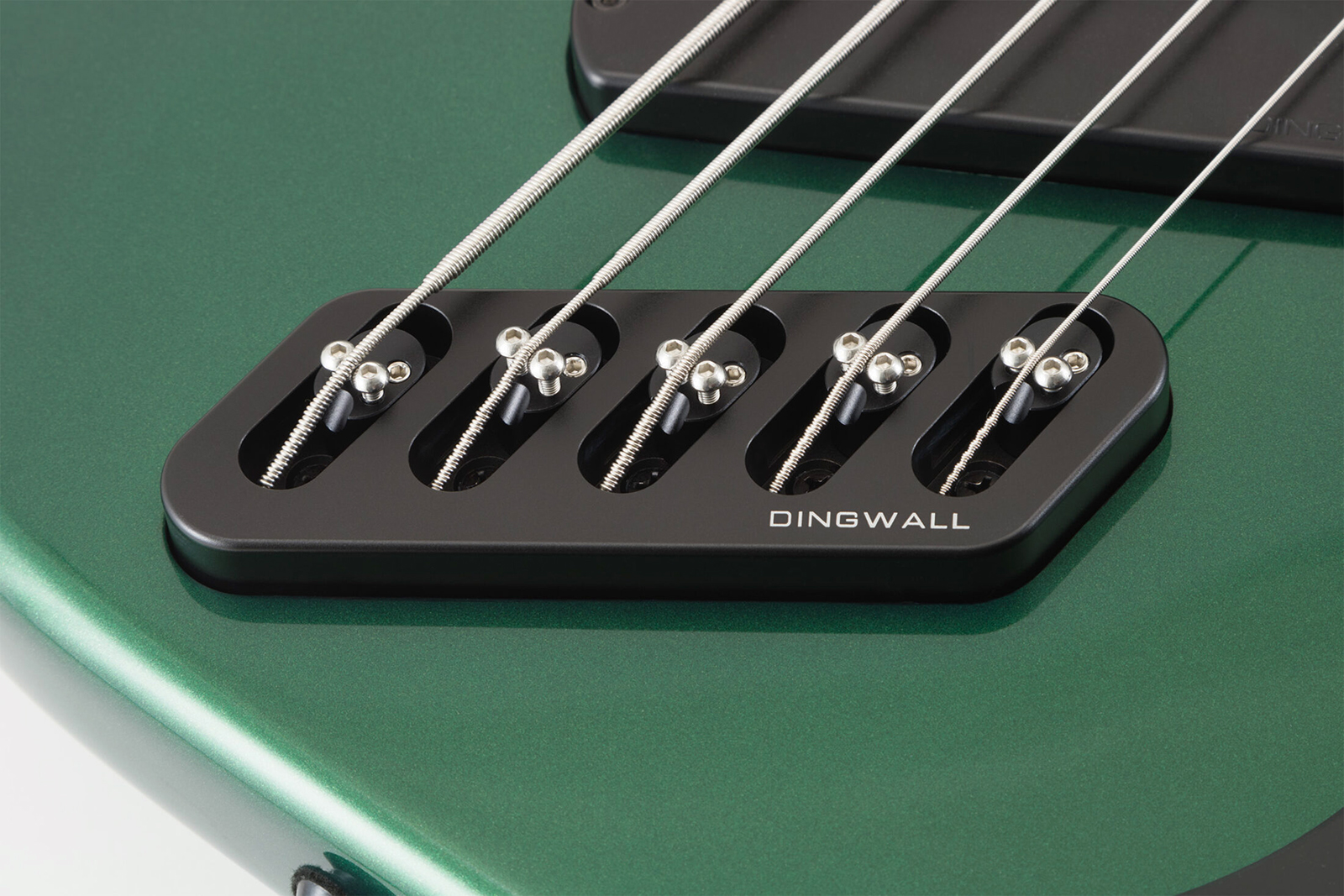 Dingwall Super P Sp1 5c Rw - Gloss Dark Candy Green - Solid body elektrische bas - Variation 3