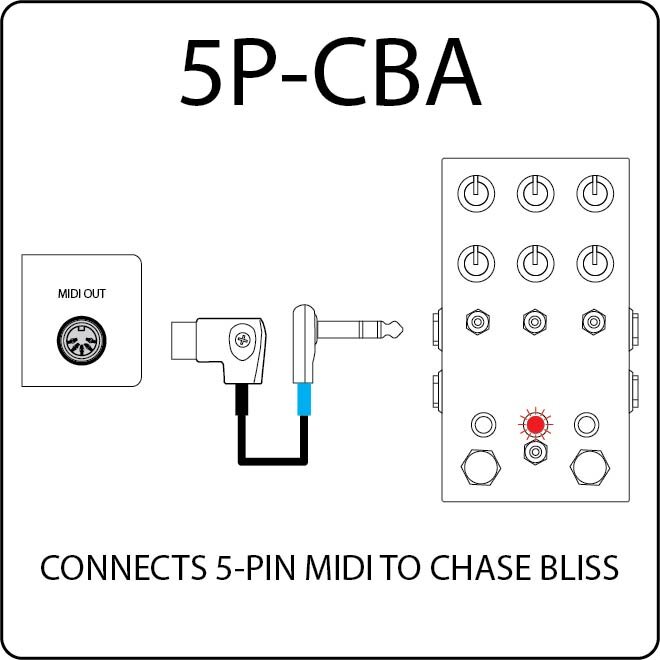 Disaster Area 5p-cba Midi To Chase Bliss Cable - Kabel - Variation 1