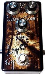 Overdrive/distortion/fuzz effectpedaal Dizzy effects Swamp Fuzz