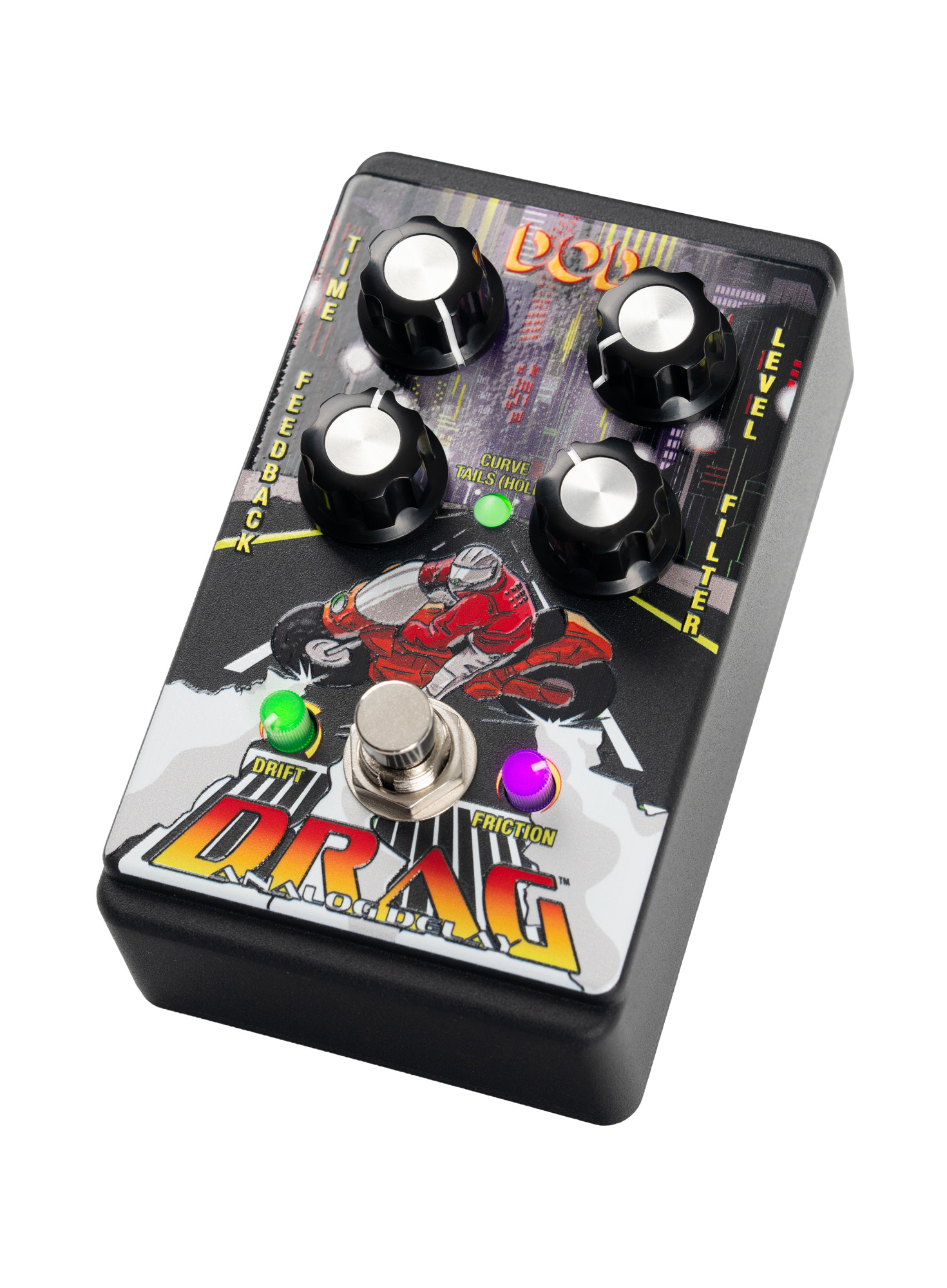 Dod Drag V Delay - Reverb/delay/echo effect pedaal - Variation 1