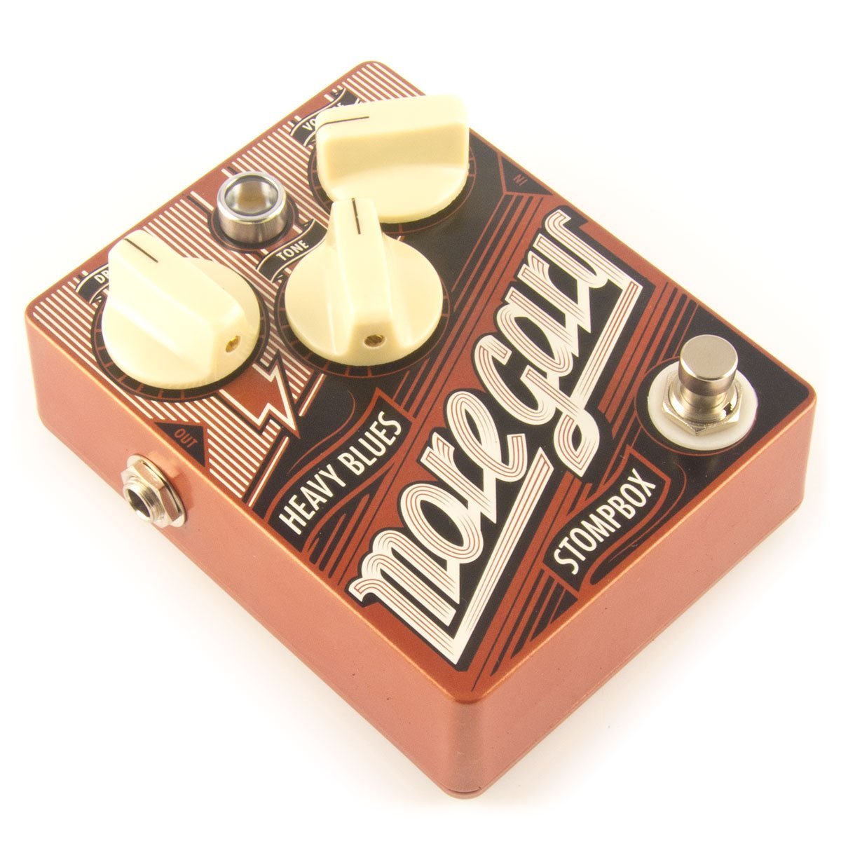 Dr.no Effects More Gary Heavy Blues Overdrive - Overdrive/Distortion/fuzz effectpedaal - Variation 1