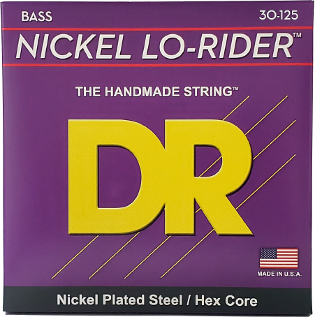 Dr Lo-rider Nickel Plated Steel 30-125 - Elektrische bassnaren - Main picture