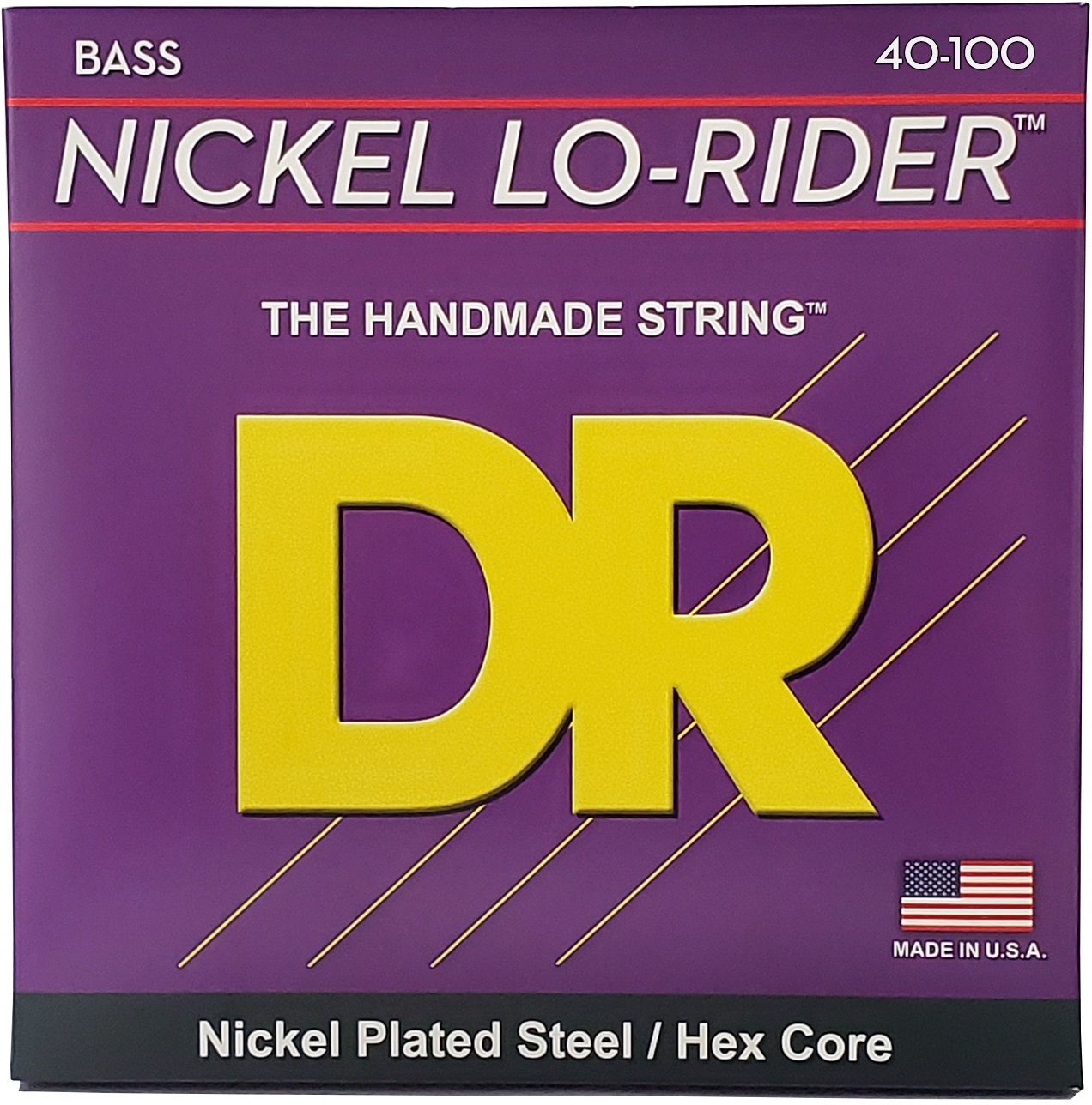 Dr Lo-rider Nickel Plated Steel 40-100 - Elektrische bassnaren - Main picture