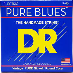 Elektrische gitaarsnaren Dr PHR-9/46 Pure Blues 09-46 - Snarenset